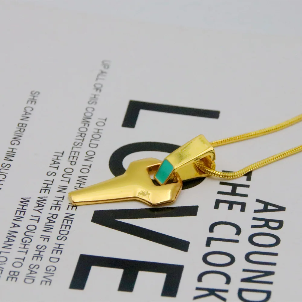 Anime Cyberpunk Edgerunners David Martinez Cosplay Halskette Doppel Schicht Goldene Kette Kreuz Anhänger Halskette Frauen Männer Schmuck – Detail 8