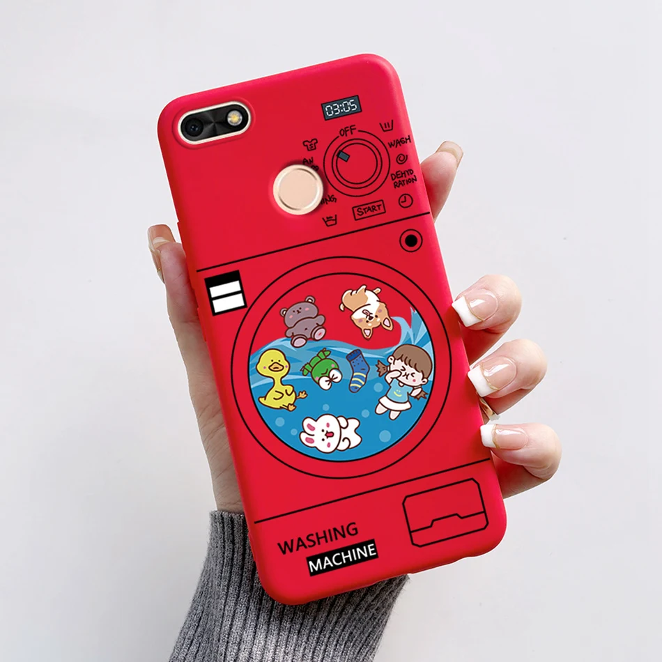 Cartoon Silicone Back Cover Case