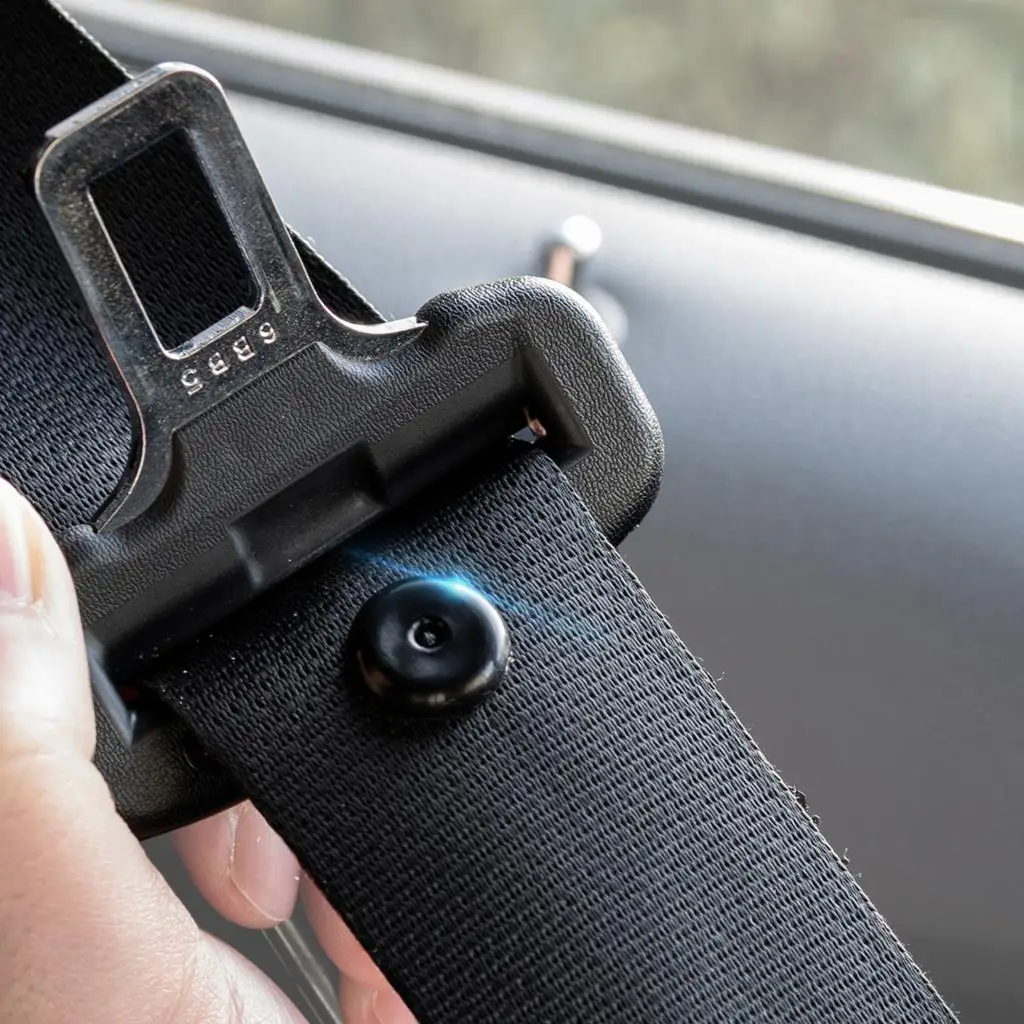 Car Seat Belt Stud Retainer Button Car Safety Buckle Drop Stopper Spacing Limit Holder Seatbelt Clip Stop Black Grey Beige 10set