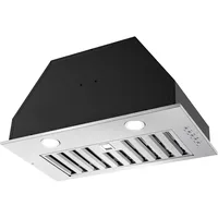 Range Hood Insert 20 Inch, Built-in Kitchen Hood 600CFM, Ducted/Ductless Convertible Stove Hood 1