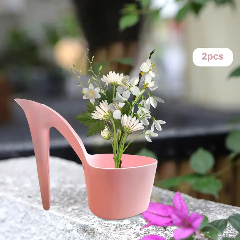 18Pcs Daisy Fleur Perle Charmes De Chaussures, Rose Togo