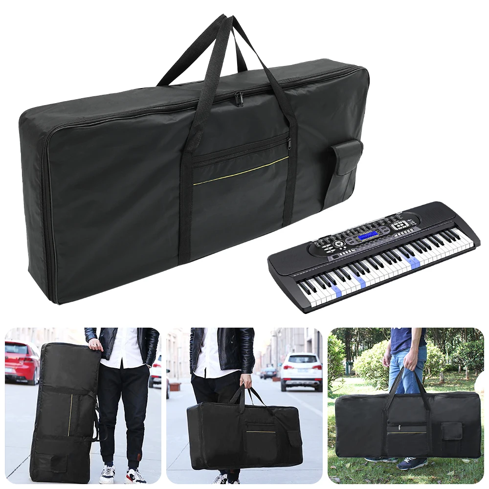 Waterproof Oxford Cloth Keyboard Bag for 61 Keys Piano