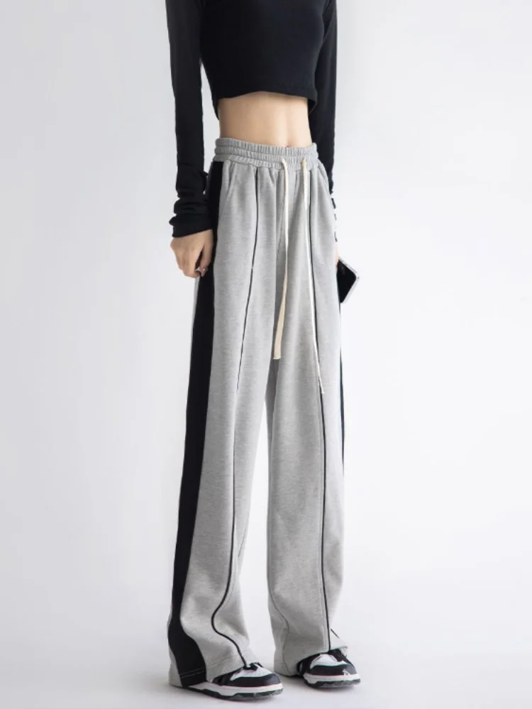 

Sweatpants 2023 Ropa Mujer Joggers Women Fashion Wide Leg Pants Y2k Aesthetic High Waist Casual Korean Trousers Pantalon Femme