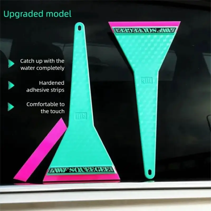 ALIWRAP Auto Reinigung Lange Gummi Rakel Windschutzscheibe Spiegel Glas Wasser Entferner Fenster Tönung Anwendung Clean Tool Schnee Schaufel – Detail 3