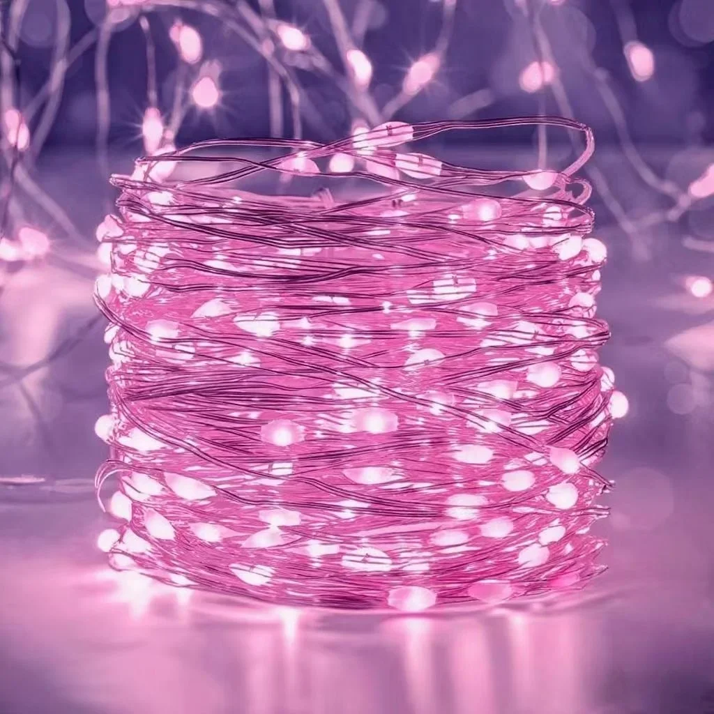ตัวเลือกสินค้า แบตเตอรี่ LED 100 ดวง สำหรับตกแต่งแคมป์ปิ้ง งานแต่ง คริสต์มาส