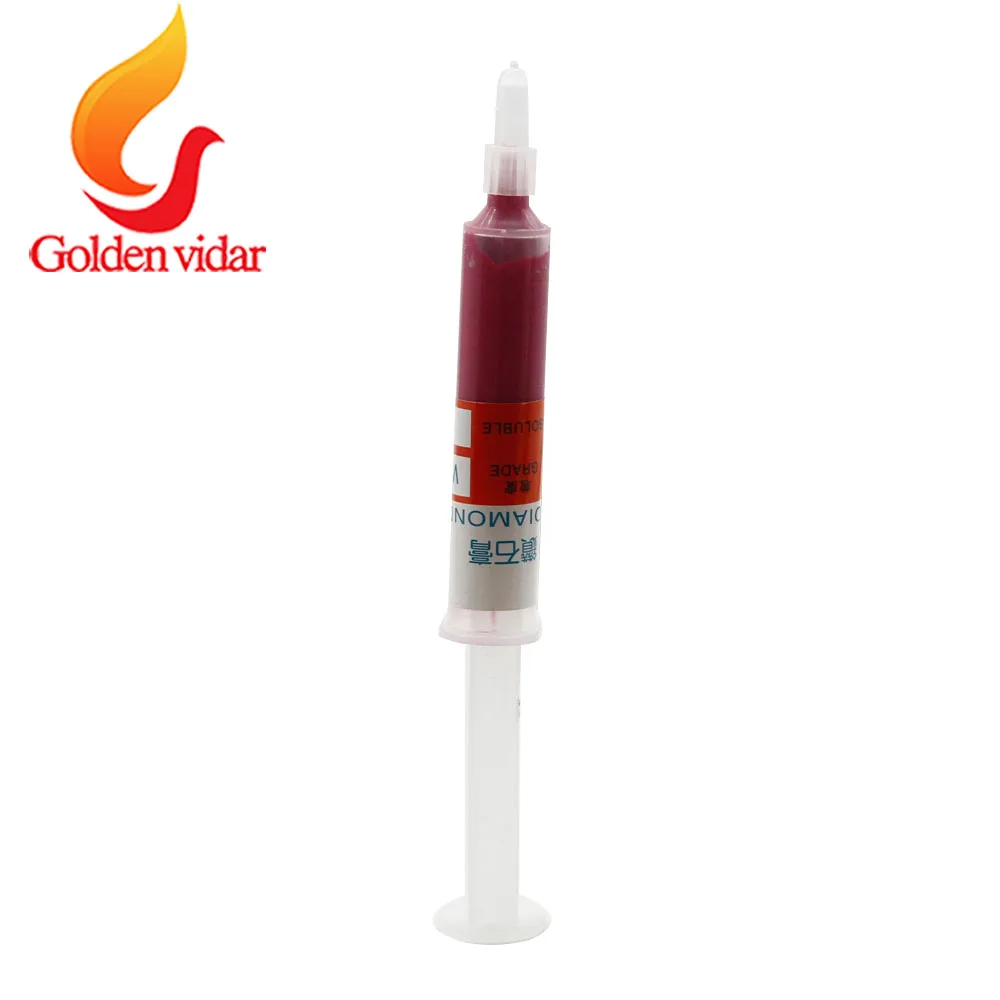 

20 pcs/lot Polishing Lapping Paste W2.5 Abrasive Paste Compound Syringes,Needle Tube Grinding