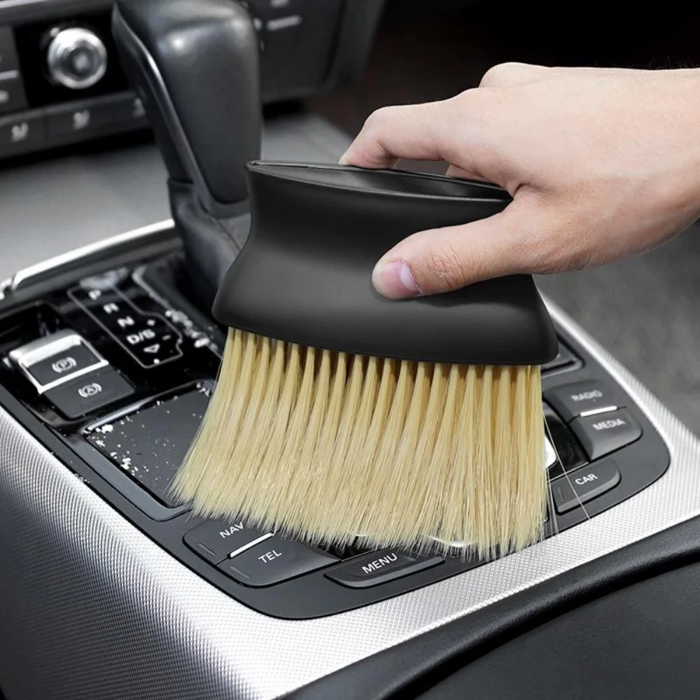 

Car Air Outlet Cleaning Brush Dashboard Air Conditioner Detail Dust Removal Tool Scratch Free Auto Interior Dust Brush Duster