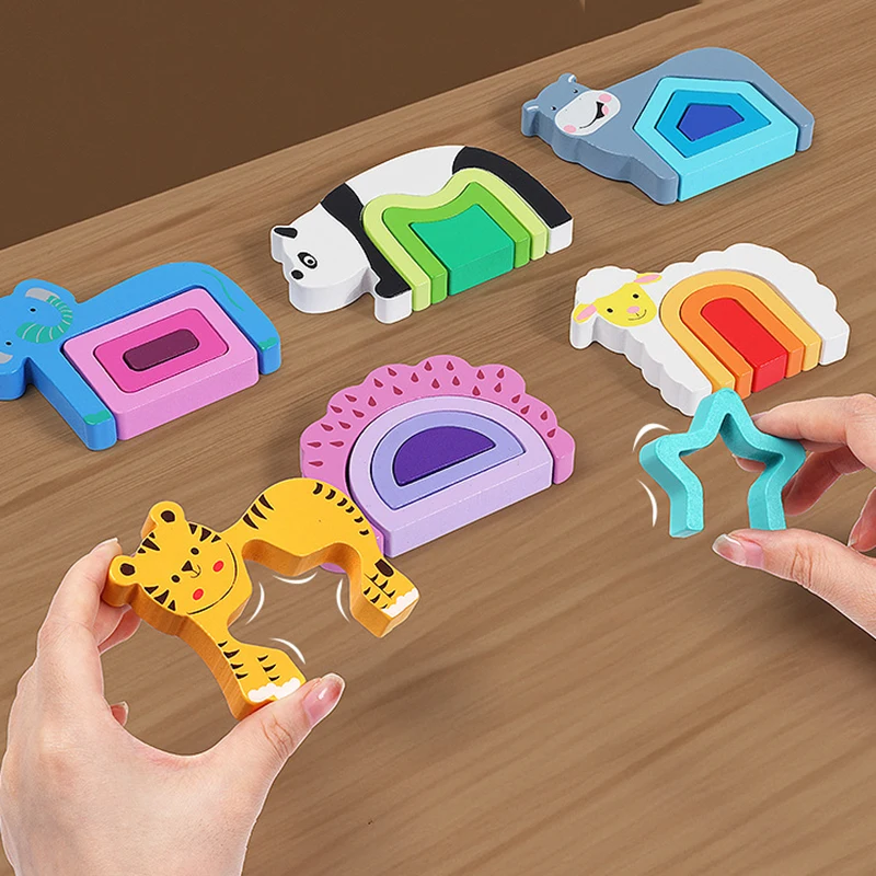 Рисунок 2 - Деревянные игрушки Монтессори