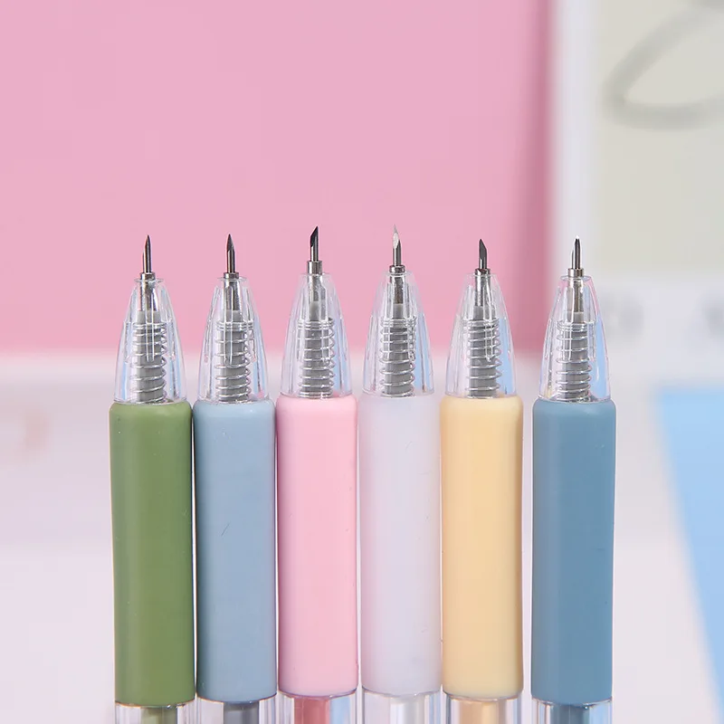 Kawaii Art Utility Knife Pen Knife Cut Stickers Scrapbooking Cutting Tool Express Box School Supplies DIY Craft 1 pc carving knife utility knife paper cutting knife cutting knife art knife box cutter box opener