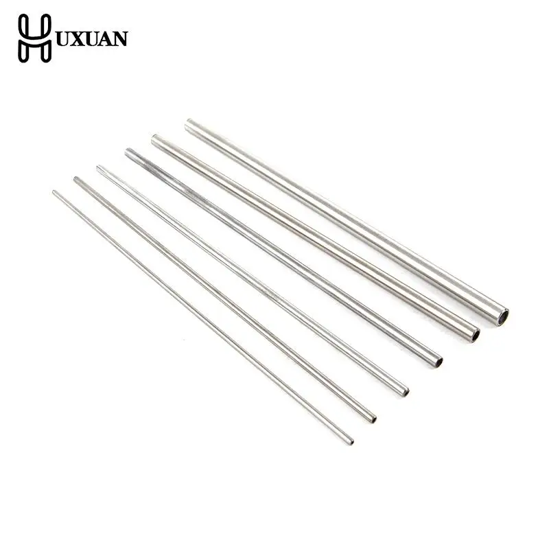 250mm Silver Round 304 Stainless Steel Tube stainless steel tube Hollow Circular Tube OD 3/4/5/6/8/10mm ID 2/3/5/6/8mm
