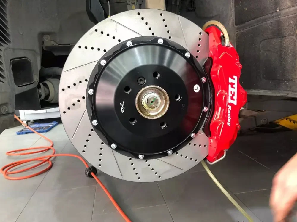 Racing Performance Brake Kit,Front Caliper 405x34MM Disc,6 Pot Caliper for PORSCHE 911 996 997 1999-2005 20Inch Wheel