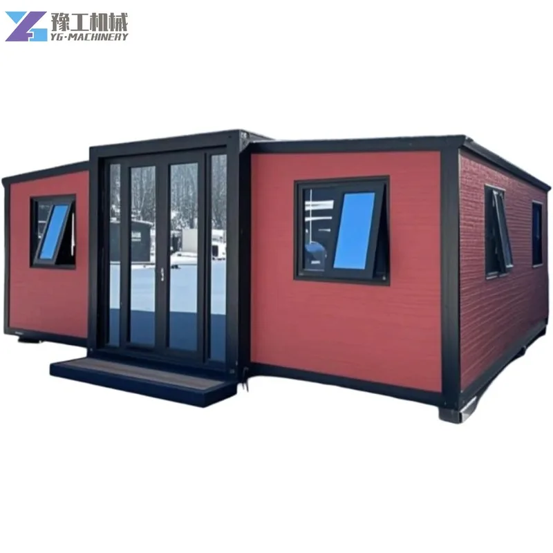 Storage Sheds Prefab Container House Expandable Tiny Home Portable Mobile Home Folding Container House Ideal for Small Families