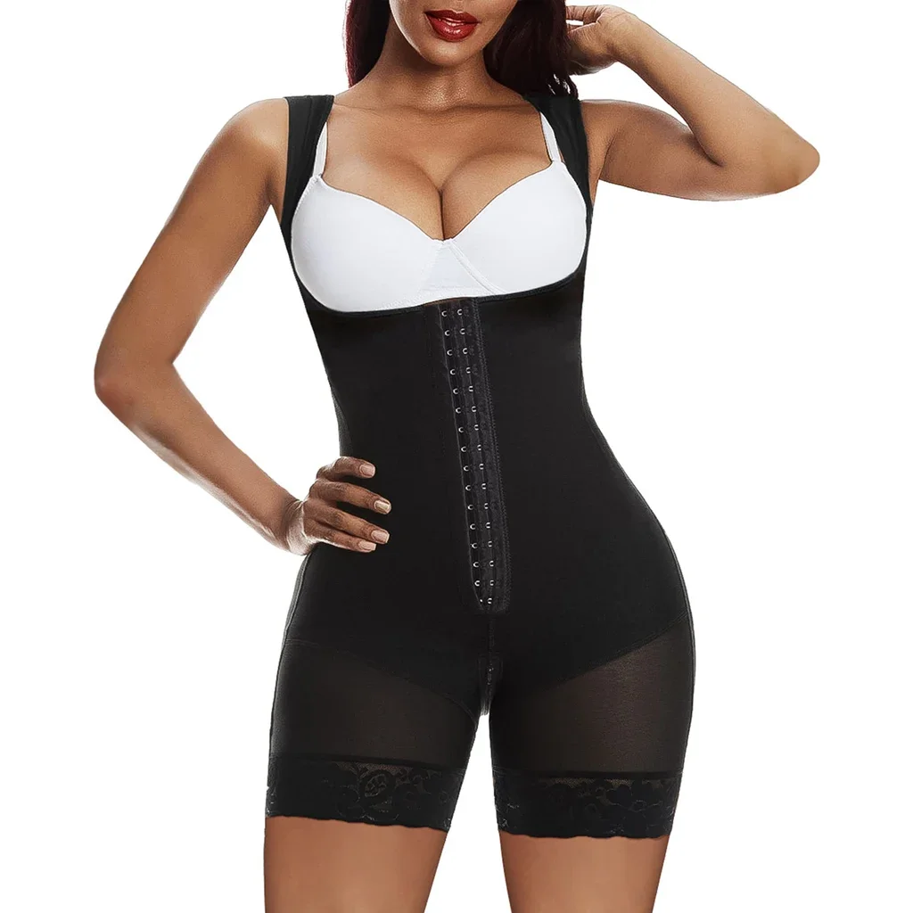 Shapewear for Women Tummy Control High Compression Fajas Colombianas Body Shaper Butt Lifter Thigh Slimmer Shorts for Daily waist trainer women body shaper