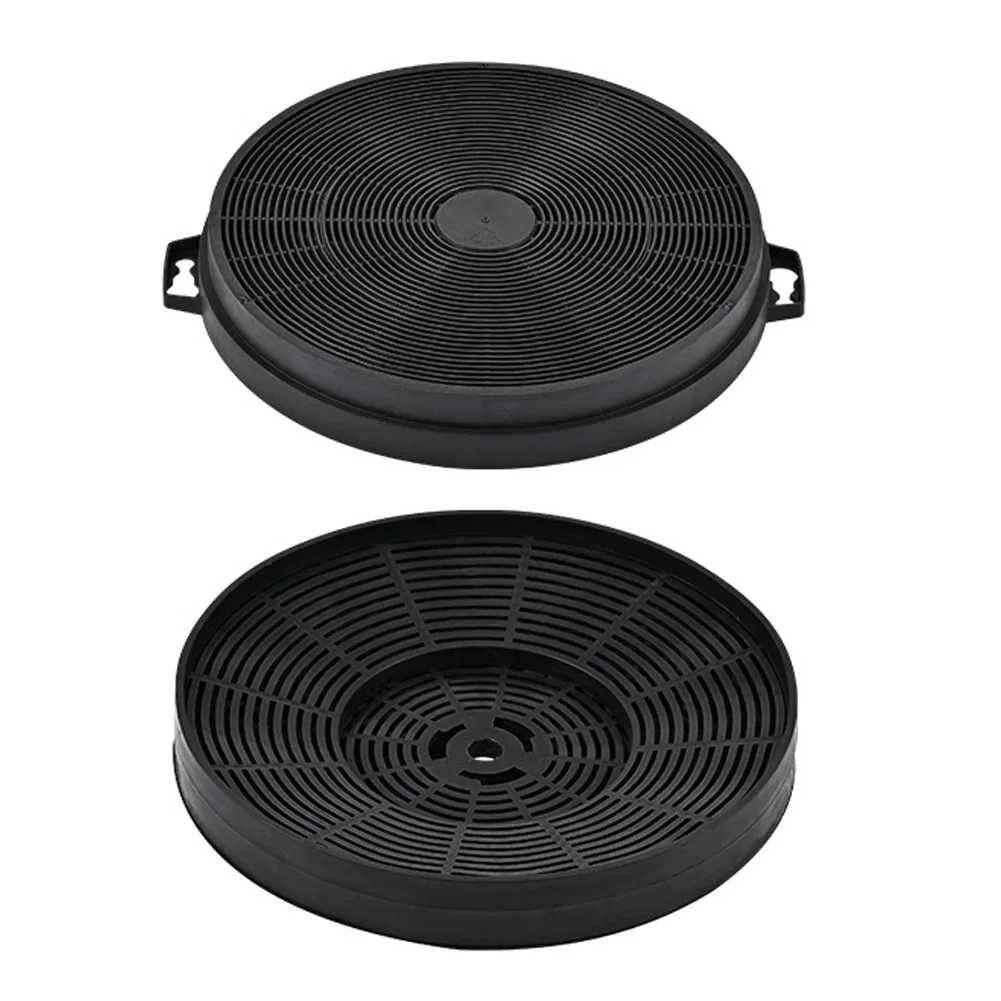2팩 레인지 후드 카본 필터 활성탄 필터 233*30mm/173*24mm 레인지 후드 기계 교체 필터용 필터
