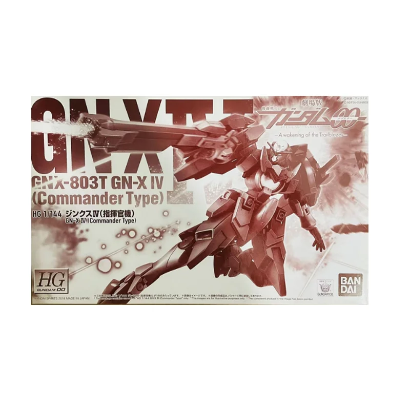 Bandai Original Gundam Anime Model Hg 1 144 Gnx 803t Gn X Commander Type Action Figure Assembly Model Pb Toys Gifts For Kids Aliexpress