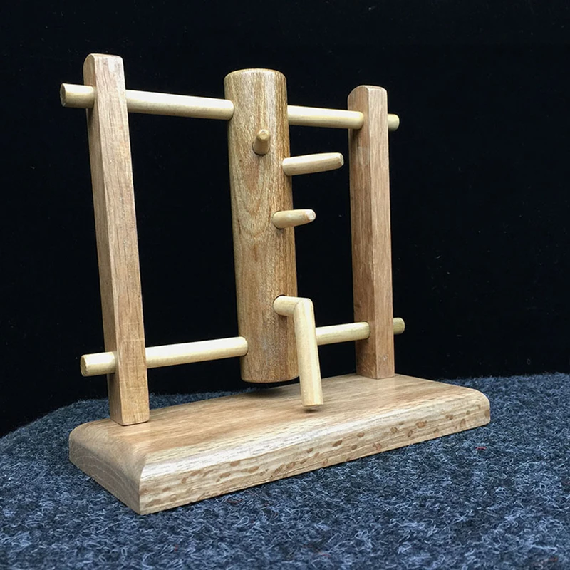 Cinese Kung Fu Manichino In Legno Wing Chun Dummy Arti Marziali Ornamenti Arti Marziali Decorazione Assemblaggio