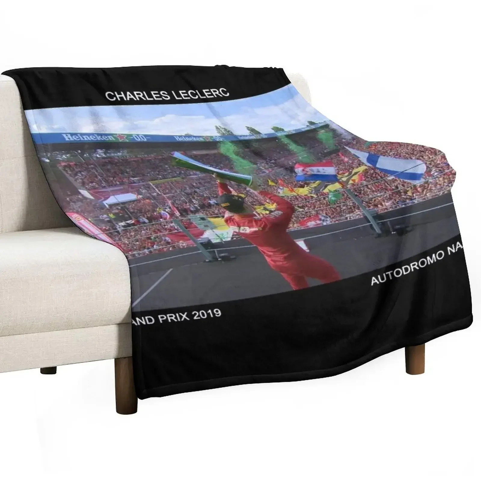 Charles Leclerc Monza Coperta Da Tiro Divano Letto Turistico Coperte