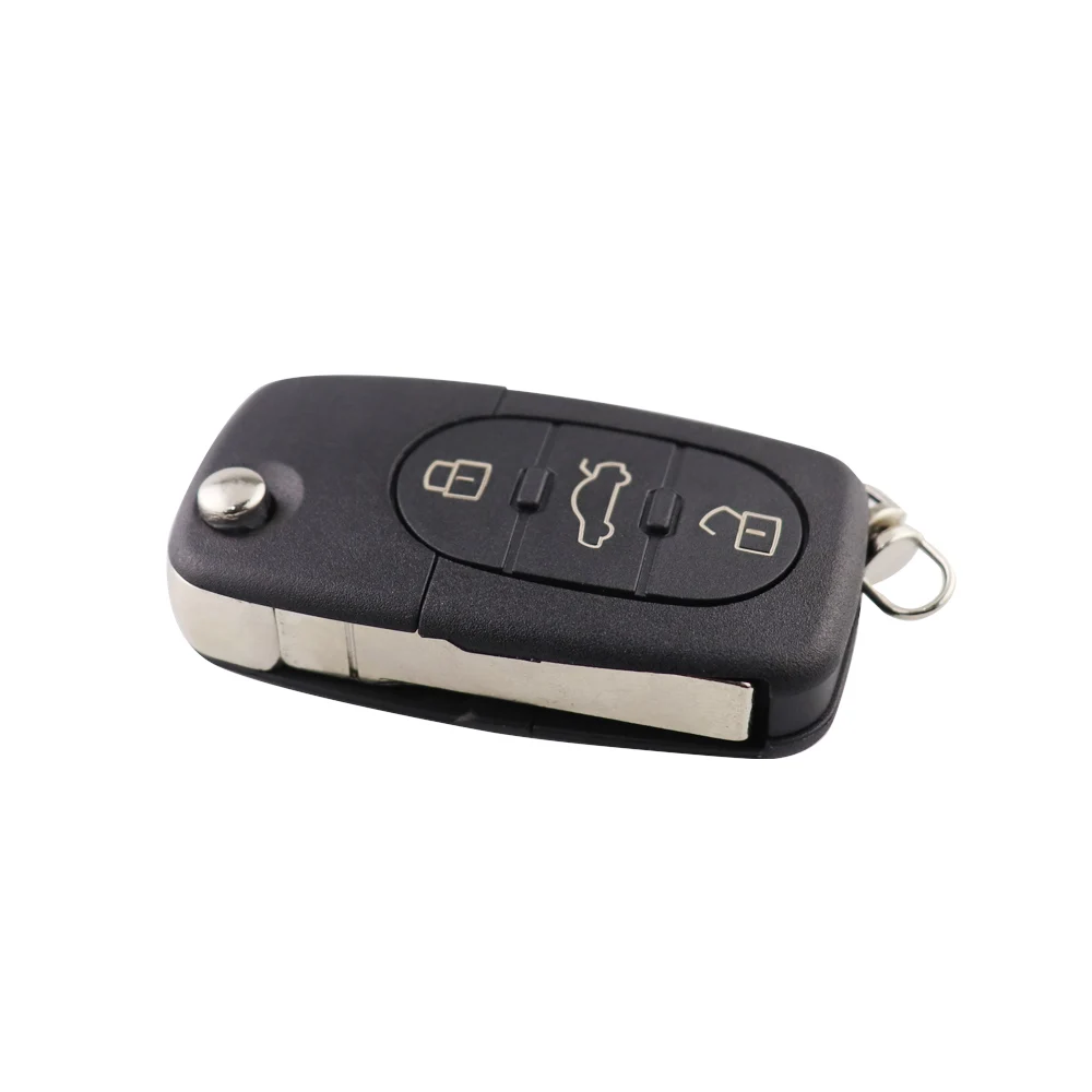 thumbnail image 2 of YIQIXIN 4DO837231R Flip 2 Buttons Key ID48 Chip For Audi A3 A4 A6 A8 TT Allroad 2 of 14