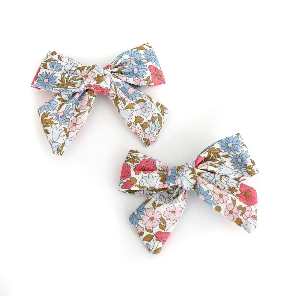 kntted Hairband with flower Bow for Children  Fashion lace Baby Clip Fresh Hairband Headband Stylish  Universal hair accessories