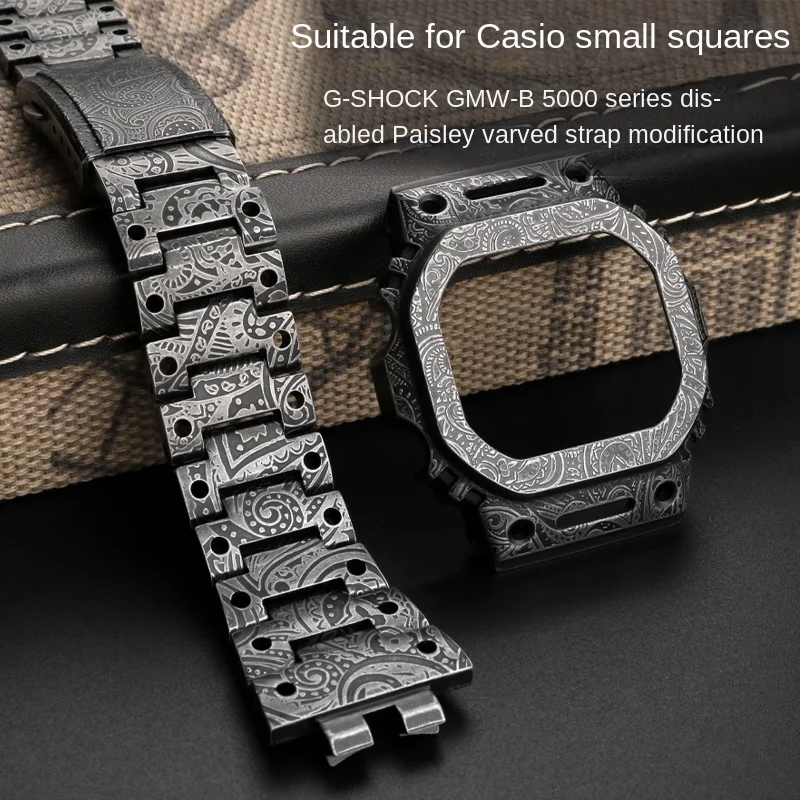  θ ݼ ð Ʈ,   ð  ̽, Casio DW5000 DW-5600 GMW-B5600 GW-5000 Ʈ  316L