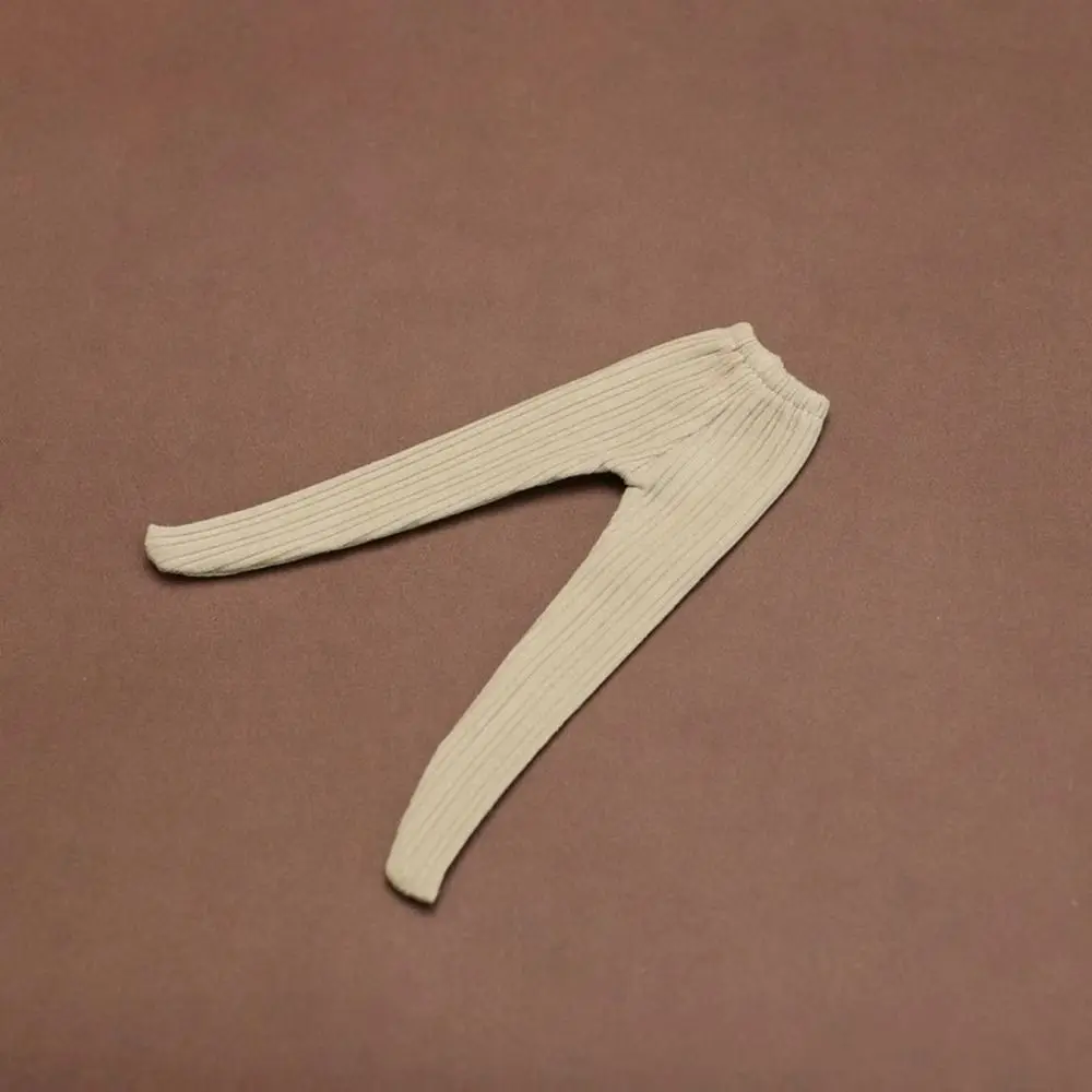 New Cotton Leggings for 1/6 BJD Dolls Elastic Knitted Pants Mini Leggings Socks Clothes for 30cm Dolls DIY Accessories