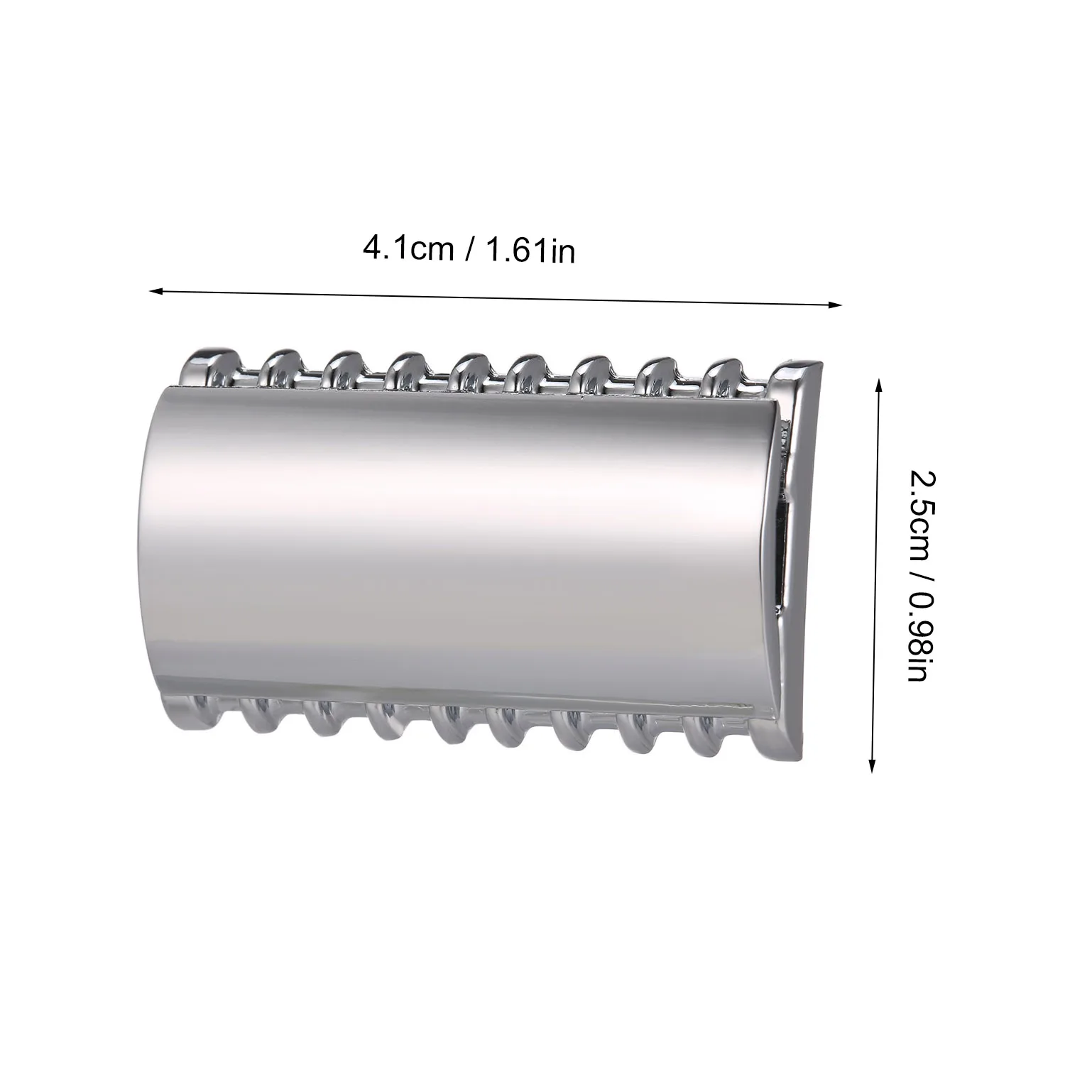 Razor Head Men Safety Razor Head Beard Shaving Tool Double Edge Safety Razor Stainless Steel Open Comb Head for Barber Male Home