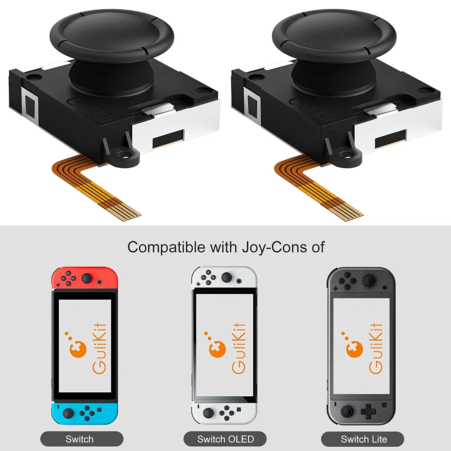 Aknes Gulikit Ns40 Hall Joystick para Substituição sem Vara Eletromagnética Deriva para Nintendo Switch Oled - Image 5
