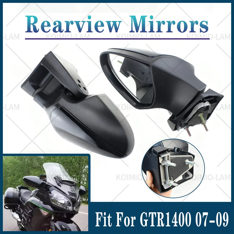 Fit For 2007 - 2009 KAWASAKI Concours 14 GTR1400 ZG1400 Motorcycle