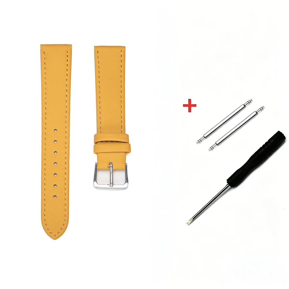 Premium PU Leather Quick Release Watch Strap - Sport Wristband Accessory