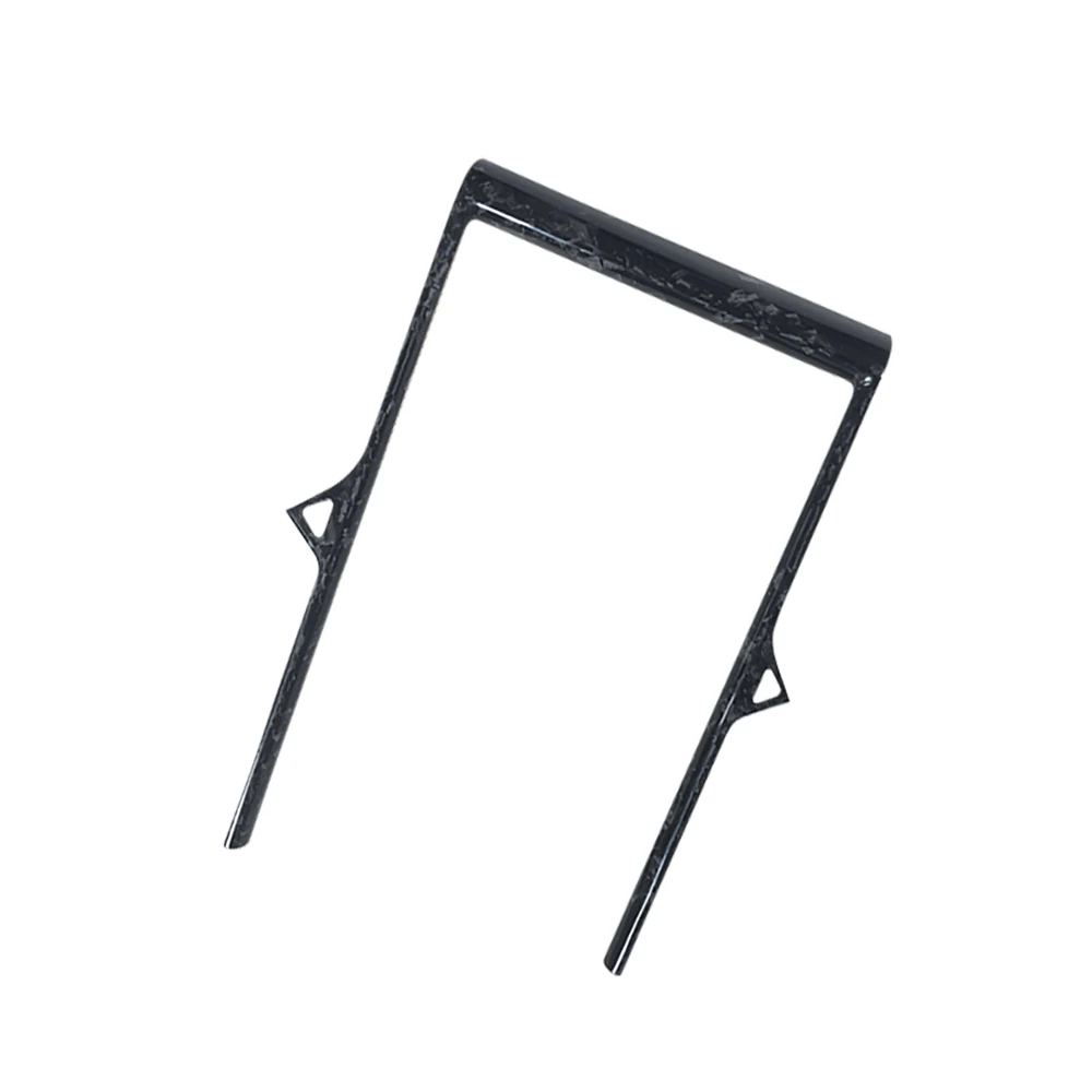 Forged Carbon Fiber Interior Trims Center Console Kits Dash Cover Door Panels For Tesla Model X 2016-2022 4