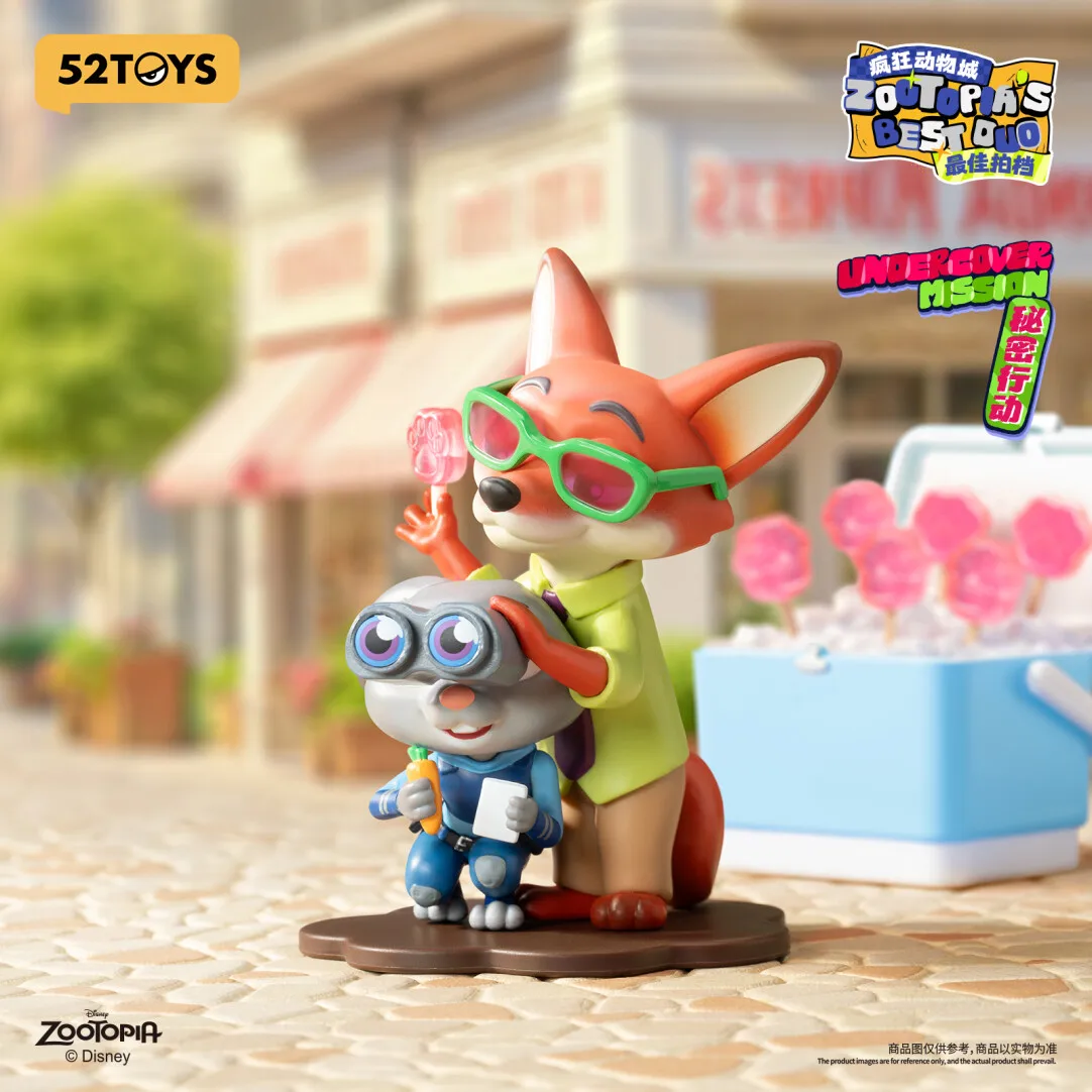 New Genuinne 52toys Zootopia Best Partners Series Blind Box Trendy