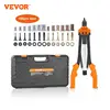 VEVOR 14" 16" Rivet Nut Tool Rivnut Tool Kit with Metric and SAE Mandrels 70PCS/186PCS Rivet Nuts With Rugged Carrying Case 1