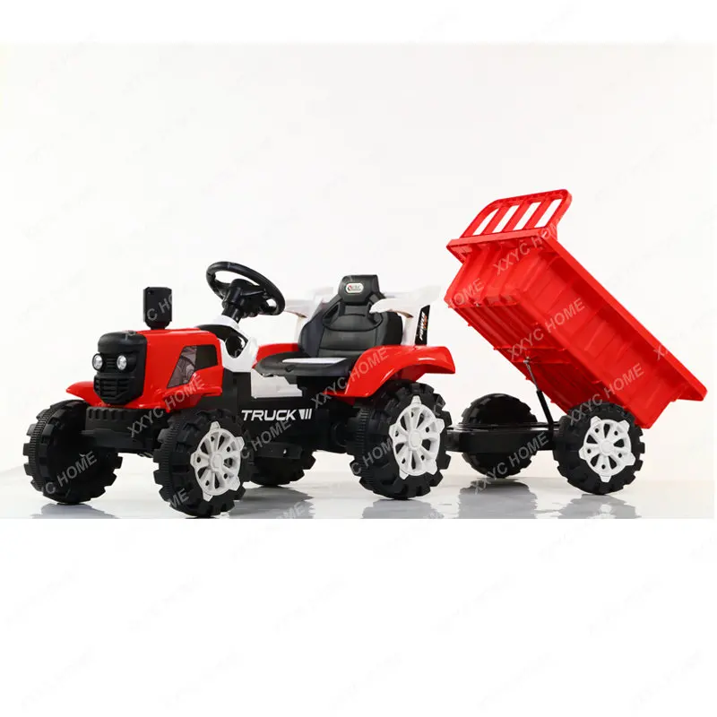 

Tractor Baby's Toy Car Large Children's Double Car with Bucket