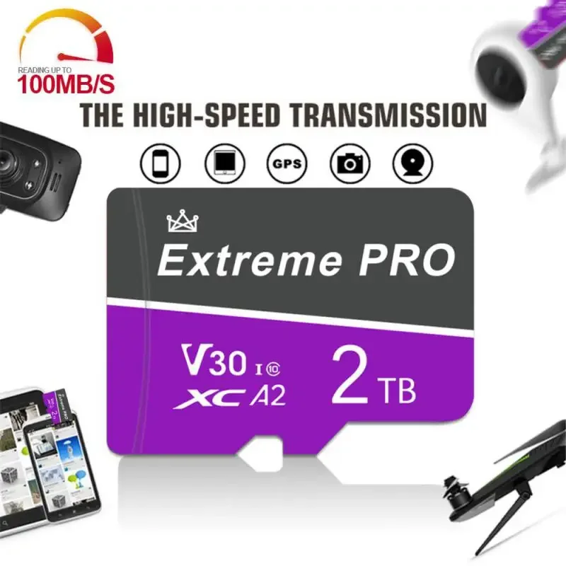 Classe 10 Mini Sd Memory Card 2Tb 1Tb Micro Tf Sd Card 128Gb Cellulare Tf Flash Card Cartao De Memoria Per Samsung Xiaomi Pc