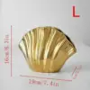Vase ceramic flower arrangement, high-end and creative cross-border vintage style, high aesthetic value, shell ceramic vase deco 5