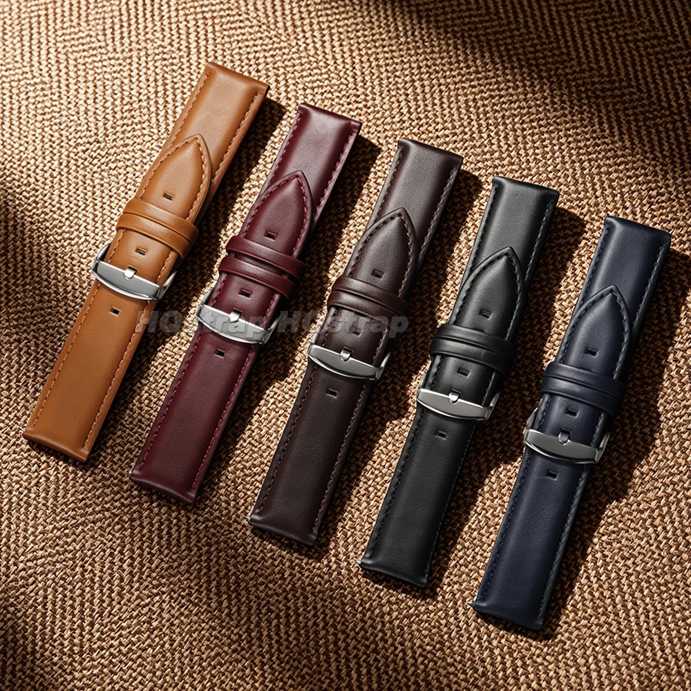 Elegant Vintage-Style Quick Release Watch Strap - Unisex Smartwatch Band Accessory