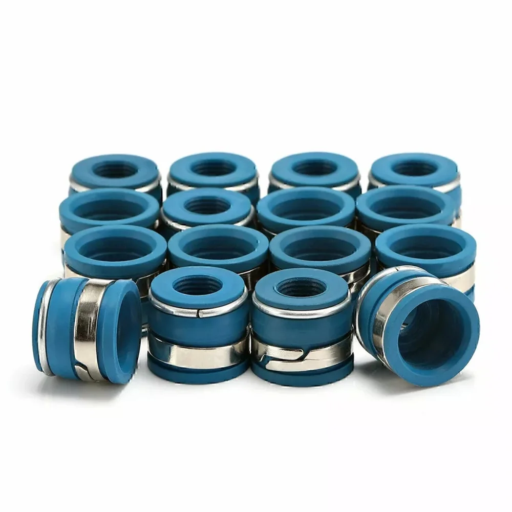 16pcs New SBC For Chevy Chevrolet Small Block Performance VITON Valve Stem Seals