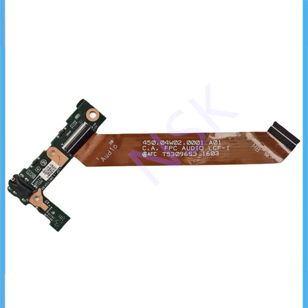 

Original For Lenovo Thinkpad X1 Tablet Gen2 2016 Audio Board Earphone Interface with ribbon cable 100% TEST OK