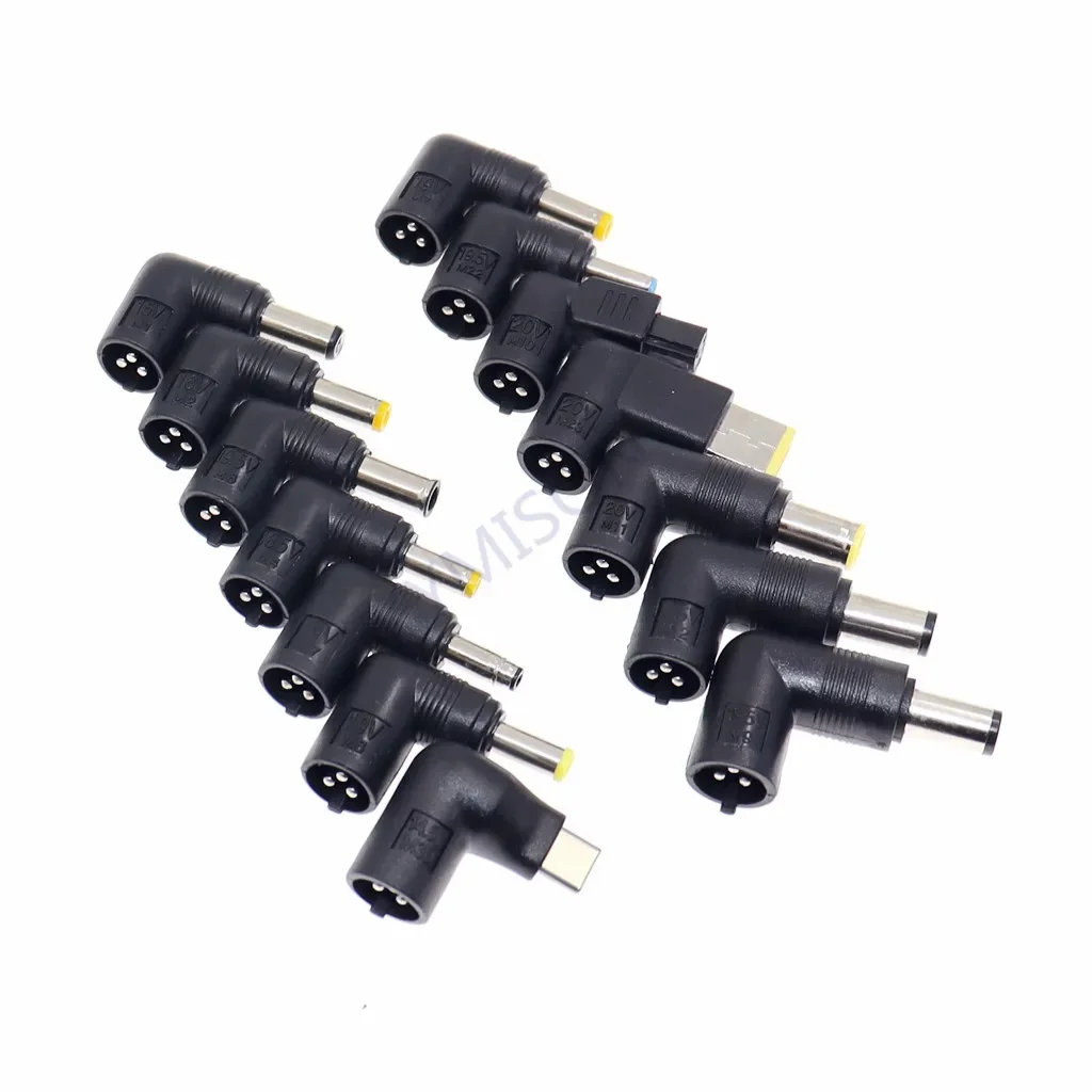 Coax Connector M1-M25 3 Pin Universal Laptop Charger DC Tips Connectors One end USB One end DC 3 Pin Jack Male