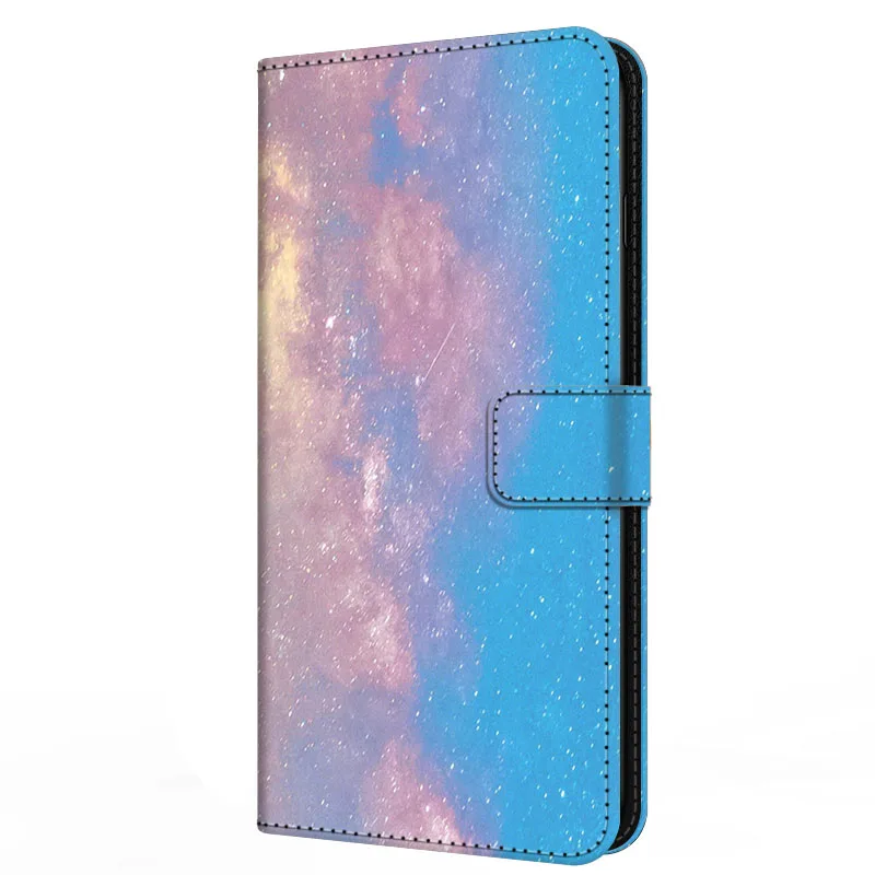 Luxury Leather Magnetic Wallet Case - Book Flip Relief Cover