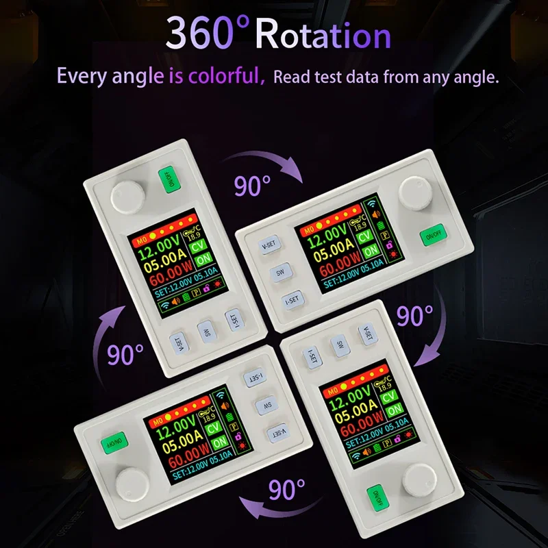 XY12522S CNC DC Buck Power Supply 125V/2000W Adjustable Stabilized