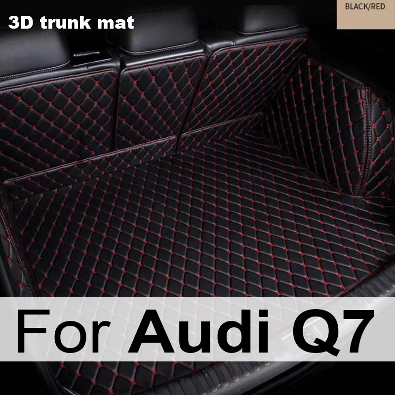 

Car trunk mat for Audi Q7 Seven seats 2006 2007 2008 2009 2010 2011 2012 2013-2015 cargo liner carpet interior accessories cover