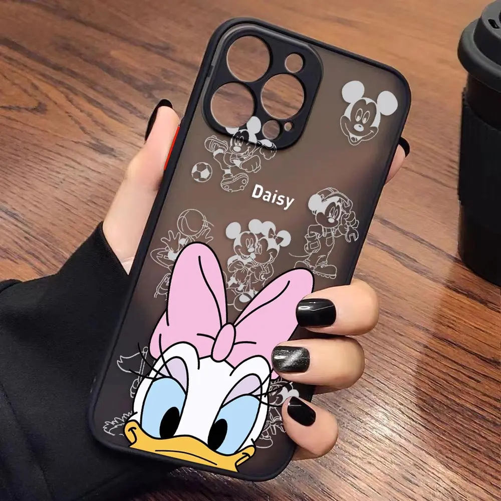 thumbnail image 1 of Case for iPhone Apple 14 13 11 12 MINI Pro XS Max XR X 7 8 SE 2022 2020 6 6S Plus Case Funda Mickey Minnie Mouse Anime Cartoon, 1 of 5