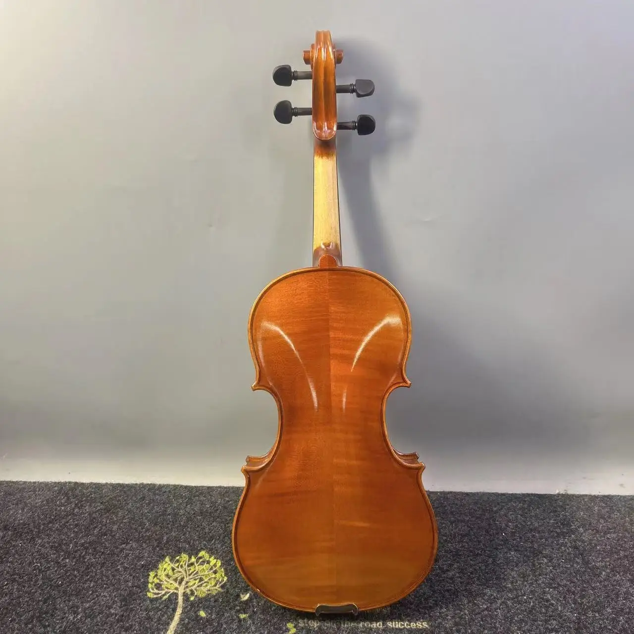Factory Full Size 15 15.5 16 16.5 Inch Gloss Varnish Flame Maple Viola