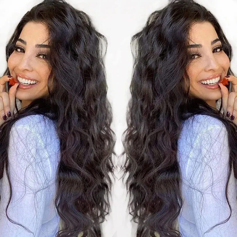 Injected Silk Skin Base Human Hair Women Topper Loose Wave Virgin European Hair Toupee Clips In Hairpiece 6x6 inch hair toppers