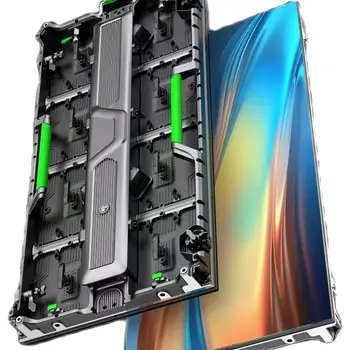 야외 LED 디스플레이 HD 무대 배경 패널, P3.91, 500x1000mm, 음악 축제, 웨딩 파티, 이벤트 화면