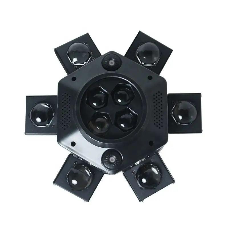 150W 6 Arms Profesional Stage Equipment Laser Effect Moving Head light DMX For Night Club Disco Music Pub Wedding