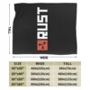 Rust Game Logo Blanket Soft Warm Flannel Throw Blanket Cover for Bed Living room Picnic Travel Home Couch 2