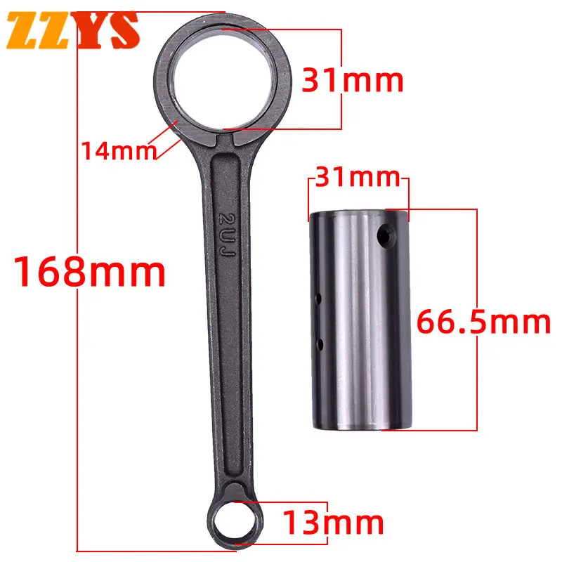 

250CC Motorcycle Engine Part Con Connecting Rod Main Bearing Kit For Yamaha XV250 3DM XV 250 Motorbike Parts