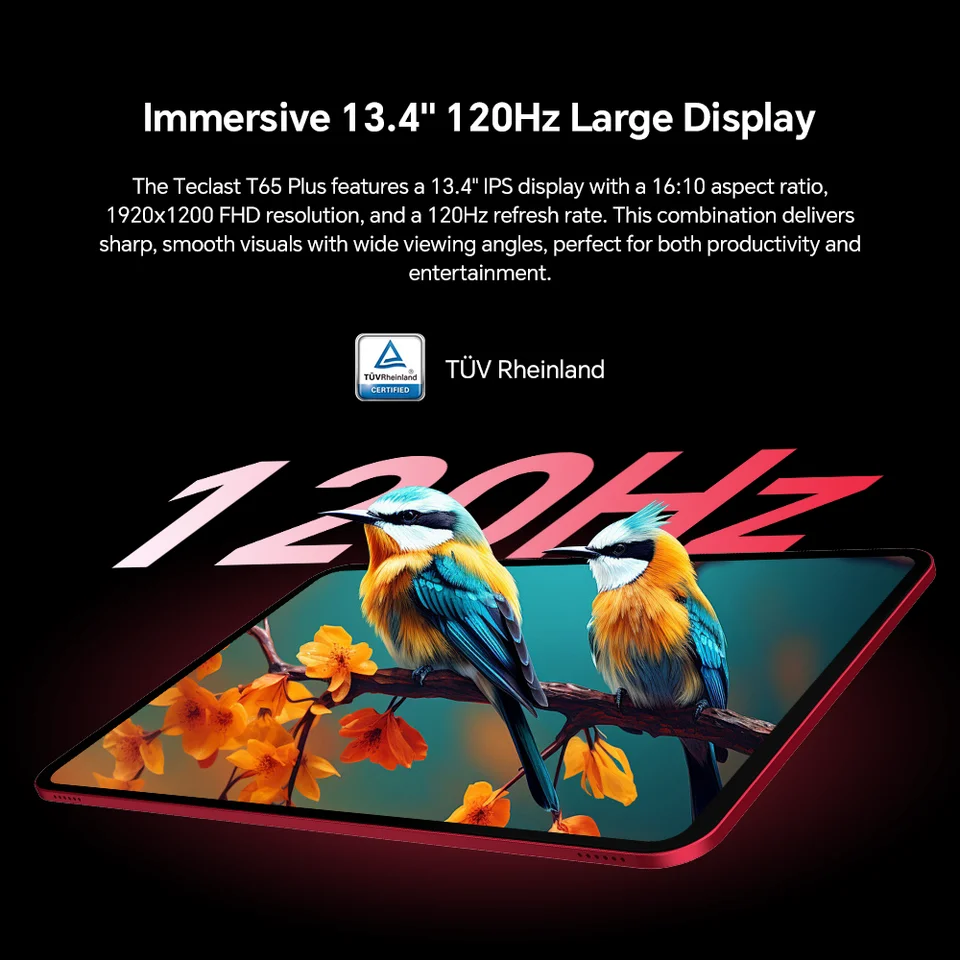 Teclast T65 Plus タブレット 13.4インチ 2Kディスプレイ 120Hz